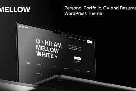 Mellow Personal Portfolio WordPress Theme