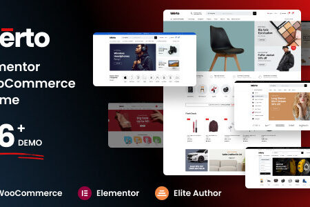 Merto - Multipurpose WooCommerce WordPress Theme