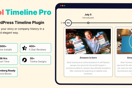 Cool Timeline Pro v4.8.12 – WordPress Timeline Plugin