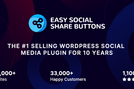 Easy Social Share Buttons for WordPress v10.5