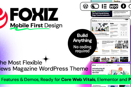 Foxiz v2.6.5 – WordPress Newspaper News and Magazine