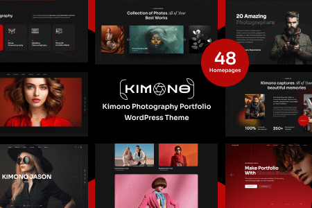 Kimono v10.0.4 – Photography Portfolio WordPress Theme