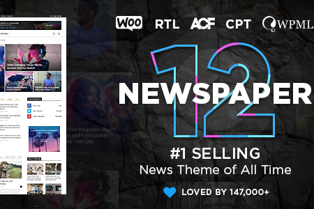 Newspaper v12.7.1 – News & WooCommerce WordPress Theme