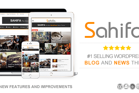 Sahifa v5.8.5 – Responsive WordPress News, Magazine