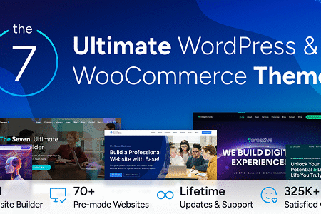 The7 v12.7.0 – Website and eCommerce Builder for WordPress