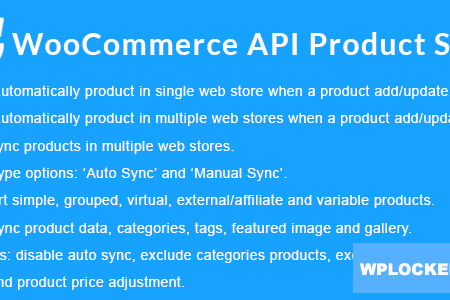 WooCommerce API Product Sync with Multiple WooCommerce Stores (Shops) v3.2.0