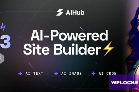 AIHub v1.3.9 – AI Powered Startup & Technology WordPress Theme nulled