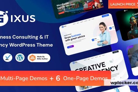 Gixus v2.7 – Business Consulting & IT Agency WordPress
