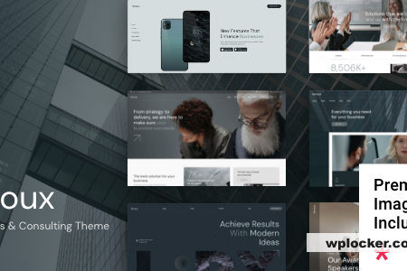 Leroux v1.3.1 – Business Consulting WordPress Theme